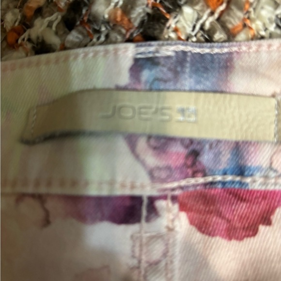 ANTHROPOLOGIE JOE’S JEANS Cotton Tencel Blend Skinny Ankle Floral Jeans - Picture 3 of 6